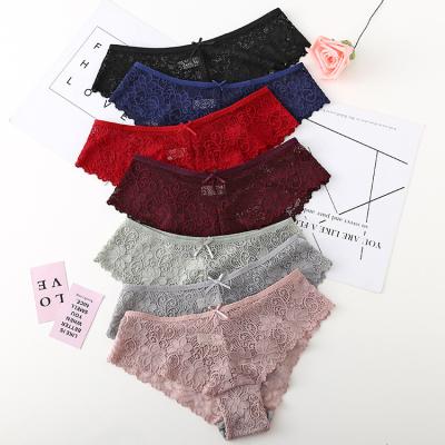 China Sexy Hippie G - High Quality String Shapewear Panties Antibacterial Thong Underwear Ladies Lace Plus Size Panty Liners Lingerie Women's Panties for sale