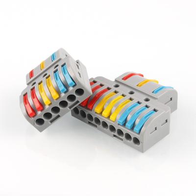 China Power OR Serise SPL Wire Quick Connector Splitter Flattening Conductor Electric Led Wiring Connectors Terminal Universal Block for sale