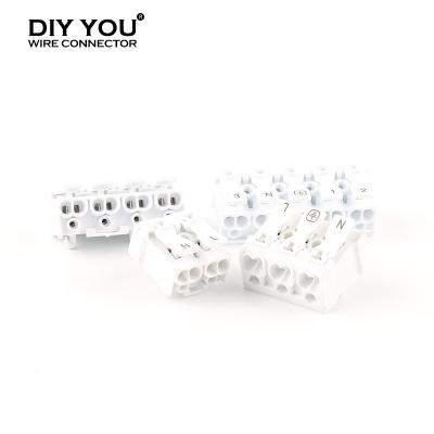 China Power Home Flattening Connector TB Quick Press Assign LED Strip Light Wire Connectors for 923-2/3/4/5 Pin Connector for sale