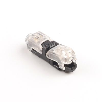 China Transparent Quick Splice Power Wire Wiring Connector For AWG22-18 1pin LED Strip Cable Crimp Terminal Block Electrical Conductor for sale