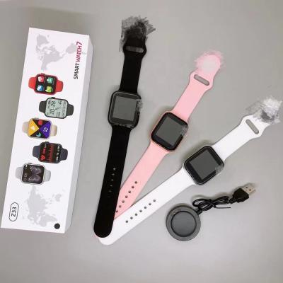 China Latest Touch Screen Smart Watch Z33 Cheapest Price Pomotion Watch 7 Faces Smart Watch With Music Player For Android And IOS for sale