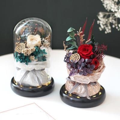 China Hot Selling Valentine's Day Luxurious Preserved Eternal Roses Gift Forever True For Christmas Day, Valentine's Day for sale