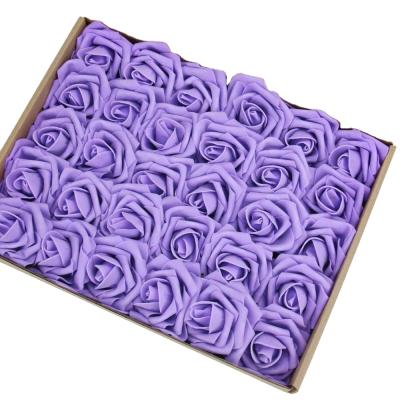 China 2020 Fashional hot sale pe foam roses flower artificial flowers pe Rose for wedding for sale