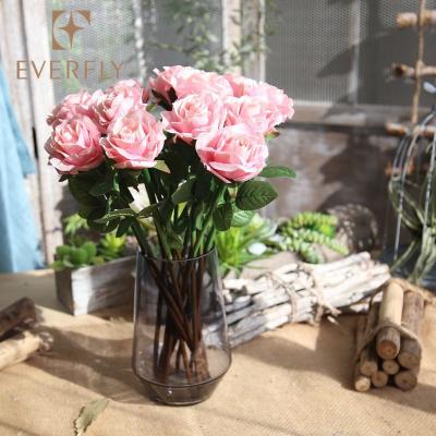 China Fashional Wedding Rose Flower Artificial Flower For Wedding Wall Stage Decoration for sale