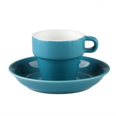 China New Bone China Custom Ceramic Coffee Cup Set For Specialty Coffee Drinks Porcelain Cup And Saucer for sale