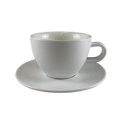 China 2022 Viable Color Cheap Custom Cups And Saucers Of White Bulk Tea Cup And Saucer for sale