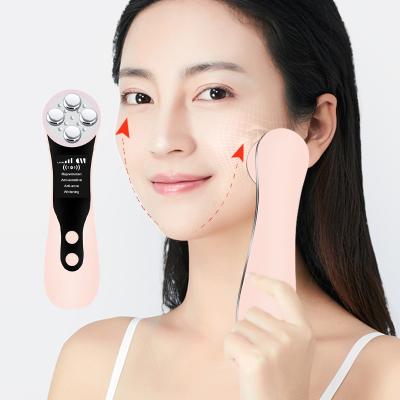 China Portable Blood Vessels Removal RF Skin Rejuvenation Beauty Machine Tightening Face Lifting Ultrasonic Vibrating Massager for sale