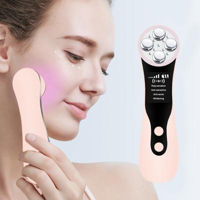 China Blood Vessel Removal Face EMS Mesotherapy Skin Electroporation RF Radio Frequency Skin Care Device Face Lift Tighten Beauty Machine for sale