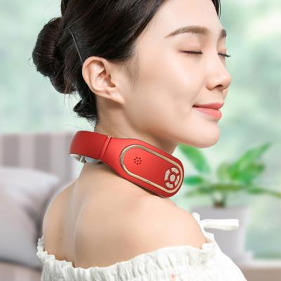 China Portable Cordless Electric Shoulder Electric Massager Neck Cervical Vertebra Pulse Pulse Neck Pulse Massager for sale