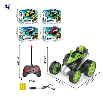 China Hot Selling Battery Remote Control Stunt RC Cars Toys RC Car for Kids 360 Rotating Tumbling Truck for sale