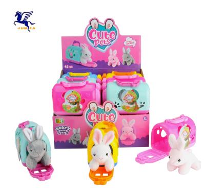 China Funny Pet Cage Toy Pet House Set Animal Toy Preschool Toys For Girl Wk-12837 for sale