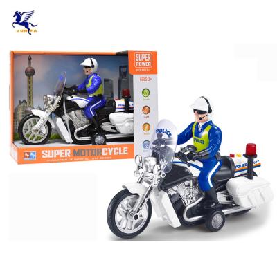 China Friction Toy High Quality Police Motorcycle Toy For Kids for sale