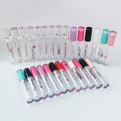 China Cosmetics Wholesale Cosmetic Lip Gloss Bottle White Lip Gloss Tube 5MLml for sale