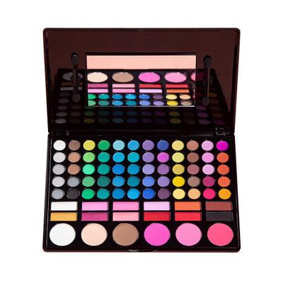 China Private Label Waterproof Makeup Set 78 Colors Eyeshadow Blush Lip Gloss Foundation Eyeshadow Makeup Kit for sale