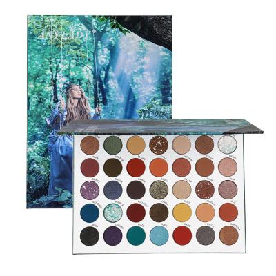 China Waterproof Single Eyeshadow Makeup Eyeshadow Palette Magnetic Eyeshadow Refill Filters For Pro Palette for sale