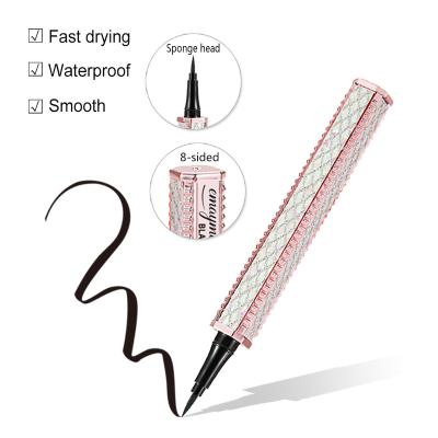 China Waterproof Premium Diamond Magic Technology Suitable for liquid waterproof magic eyeliner adhesive pen for sale