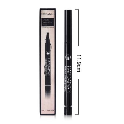 China Private Label Waterproof Cosmetics Thin Eyebrow Pencil Liquid Eyebrow for sale