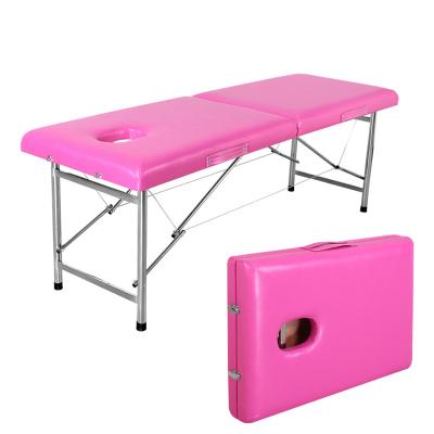 China Durable Contemporary Portable Folding Adjustable Chiropractic Stretcher Relax Full Body Jade Massage Bed Massage Table for sale