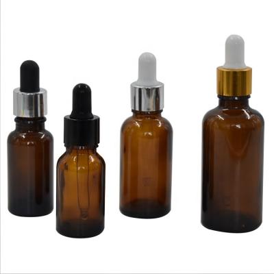 China Personal Care Glass Dropper Bottle 30ml Essential Oil Amber Best Price for sale