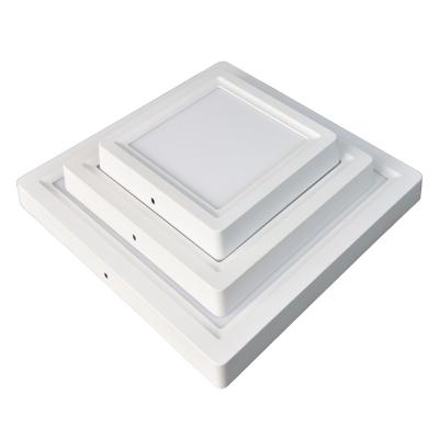 China High Brightness Surface Minimalist Anti-glare High Quality Square 6w12w 18w24w Led Single Panel Light For Indoor Office for sale