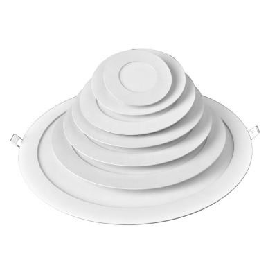 China Modern Ultra Thin Round Led Panel Light LED Flat Panel Lighting Modern Recessed Led Ceiling Light for sale