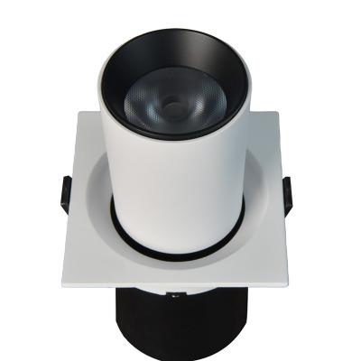 China Tiable And Adjustable Anti-glare Recessed Ceiling COB Led Downlight Of New Modern High Quality Projector For Hotel for sale