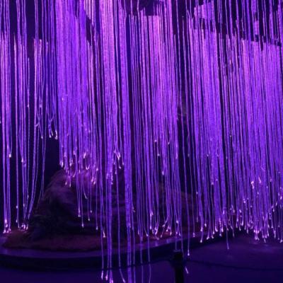 China Manufaturer Raincloud Cascading Curtain Fiber Optic Light for sale