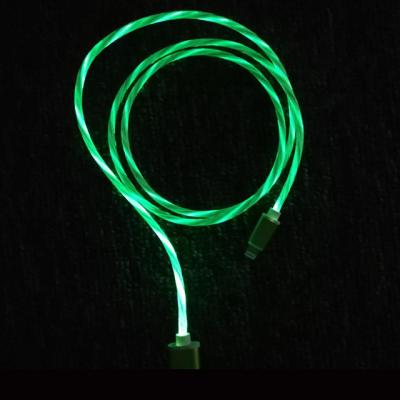 China High speed mode and data charging PMMA POF USB cable light data supporting 3 in 1 three interfaces for sale