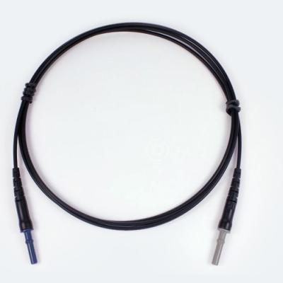 China Plastic PMMA Fiber Optic Cable With Avago HFBR Connector 1.0-5.0mm for sale