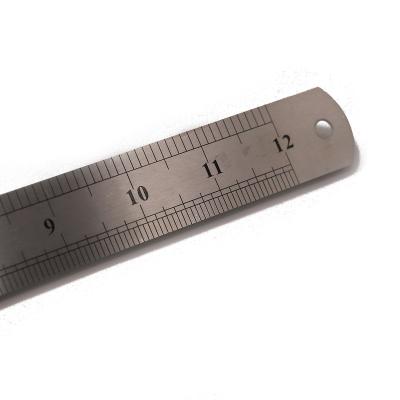 China GK-A017 drawing metal 30cm 0.7 stainless steel rulers for sale