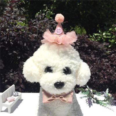 China Wholesale Animal Factory Pet Birthday Hat Cap Headwear Dog Gorras Para Diseno Christmas Comfortable And for sale