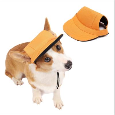 China Cute Gorra Para Logo Gorras Con Animales Sun Visor Sun Visor Protection Guanzhou Beisboleras Pets Comfortable Real Dog Pet Sun Baseball Cap Hat for sale