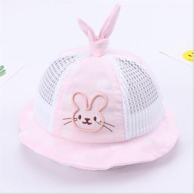 China Foldable Breathable Breathable Hat Chapeau Bebe En Cotton Ete Snapback Summer Sun Hat Children Mesh Baby Sun Hat Bucket for sale