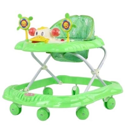 China Plastic be exquisite and environmental friendly baby walker with six wheels and seats for sale