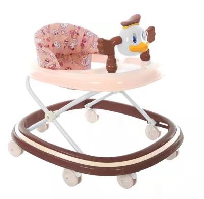 China Factory direct high quality plastic baby walker with seven wheels and seats for sale