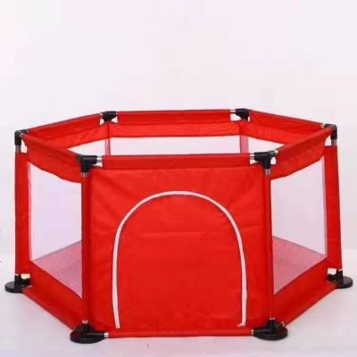 China 2021 Modern Hot Selling Big Hexagonal Folding Safety Fence Baby Barrier for sale