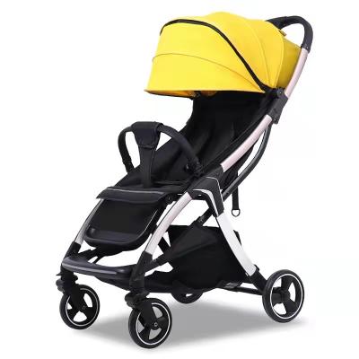 China 2022 New Design Aluminum Alloy Stroller System Moving Baby Stroller 3 in 1 with Baby Carriage Aluminum Frame for sale