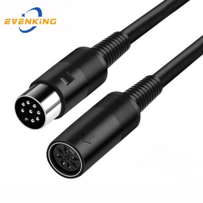 China Cheapest factory price COMPUTER 8 pin electret condenser trs microphone extension with cable for sale