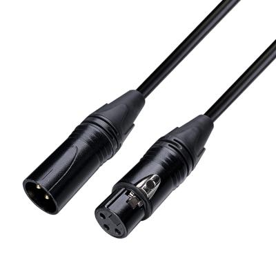 China Wholesale high quality factory supply customized xlr male to female microphone cable for sale