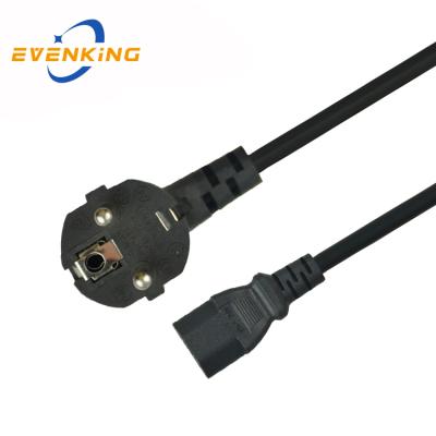 China ALL factory direct wholesale Eu plug c13 c5 c7 PC power cord cable for sale