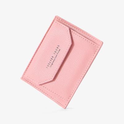 China Korea forever fashion Weichen youth fashion comfortable wallet credit card holder girl wallet money PU decoration leather design for sale