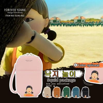 China Lady Forever Young Squid Game Girls Bag Teleplay Purse Korean Cross - Body Bag Hot Sale OEM PU Women BAG for sale