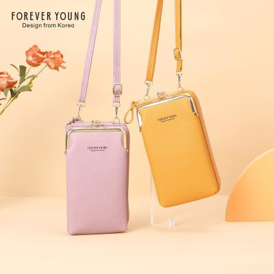 China De Fashoion Hot Selling Young Forever Shoulder Bag Multifunctional Fashion Cross Cell Phone Handbag Korean Bag Handbag - Body Weichen for sale