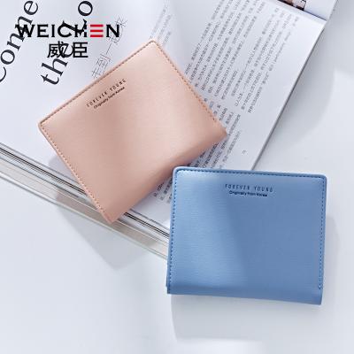 China Microfiber Weichen Forever Young Fashion Leather Wallet Synthetic Leather Design For Ladies Purse Minimalist Handbag 2021 for sale