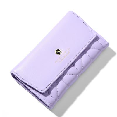 China Weichen waterproof perfect for you simple beautiful design Korea style CIA purse fashion new wallet for forever young women for sale