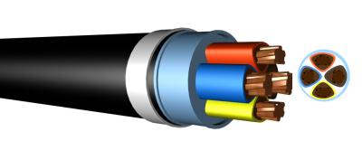 China Copper Conductor / PVC Insulated / Fire Retardant Power Cable Custom Made for sale