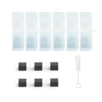 China Ultra Affordable Non-Auto Easy Replacement 6 Pack Filters Ultra Quiet Pet Fountain Replacement Filters for sale