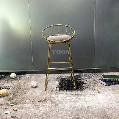 China modern modern metal frame bar stool for restaurant for sale