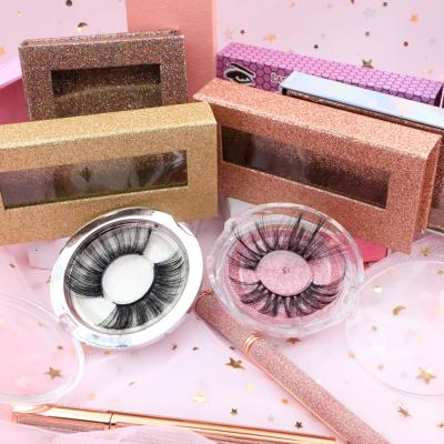 China Durable private label factory price false lashes 3d silk eyelashes hand made false eyelash silk fiber for sale