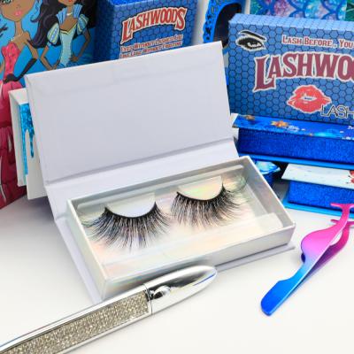 China Wholesale New Trend Natural and Soft Strip Clear Fox Eye Lashes Different Seller Premade Effect Fox Eye Lashes for sale